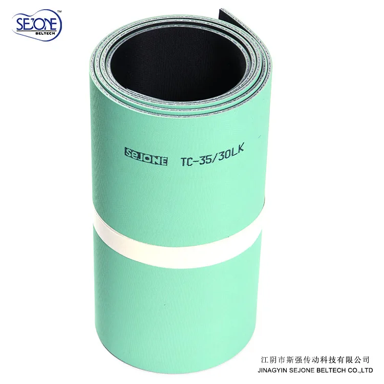 3.0mm Thickness Polyester Finger Joint Flat Transmission Belt
