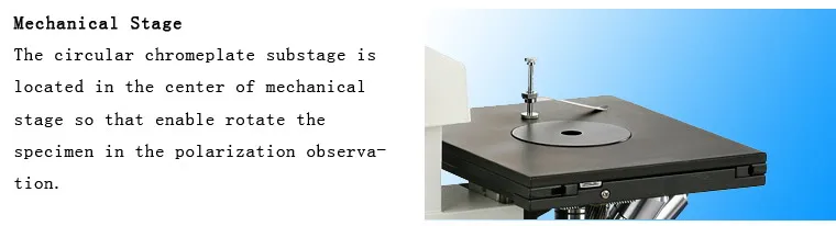 100X-1000X Trinocular Inverted Metallurgical Microscope