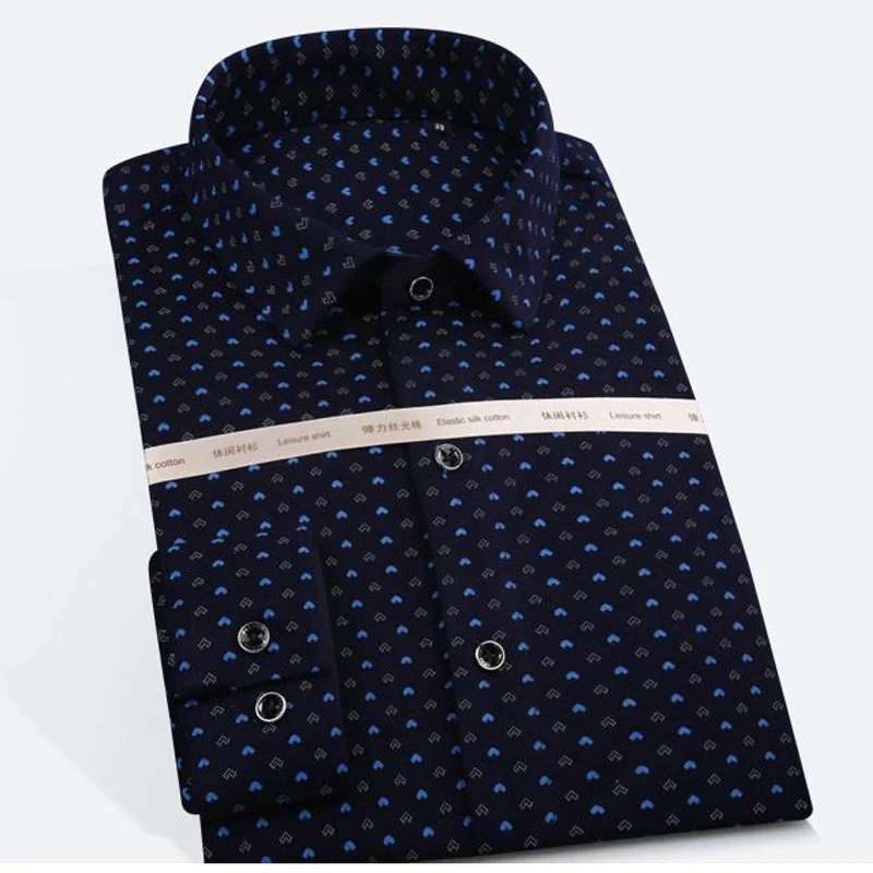 
Plus size colorful printed cotton shirt fabrics for men 