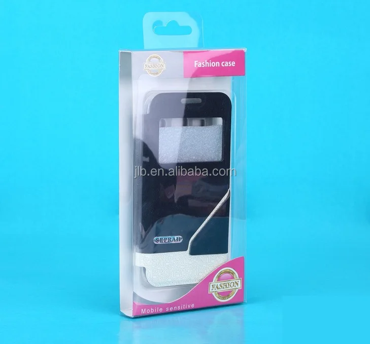 shenzhen customized mobile phone cover plastic packaging box for cell phone case