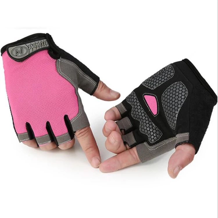 
UltraLight Cycling Gloves Breathable Lycra Anti-Slip Shock-Absorbing Silica Gel Grip, Mountain Road Bike Half Finger gloves 