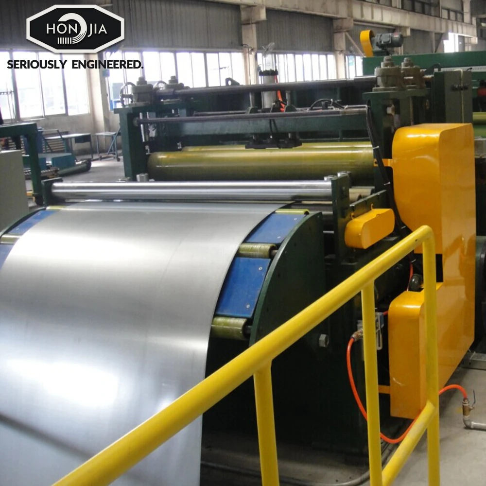 Automatic Sheet Metal Straightening and Cutting Machine
