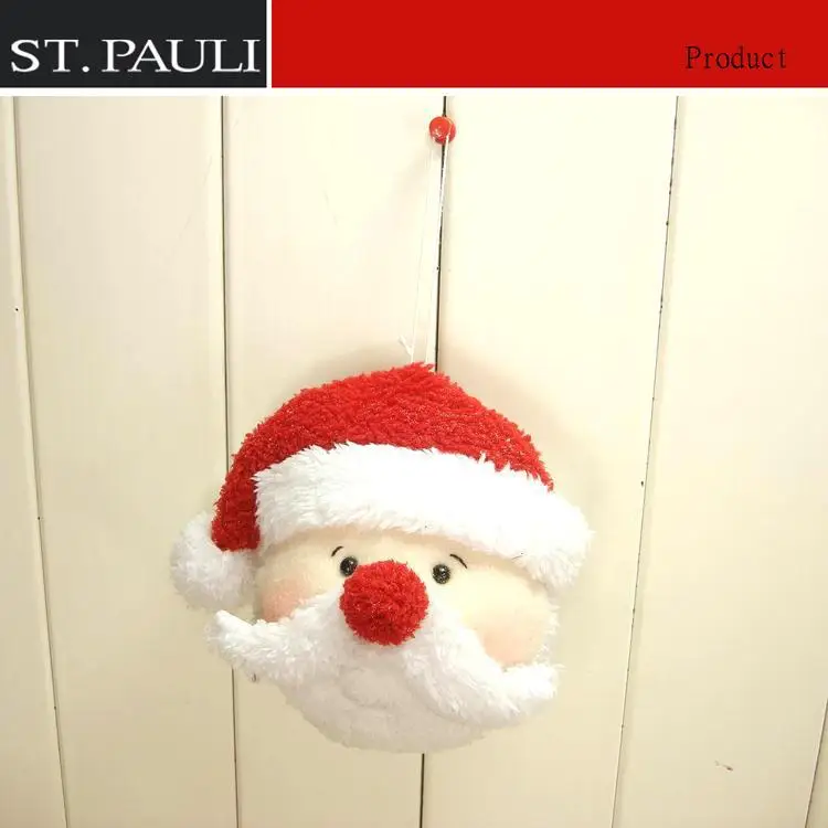 
customize hot item christmas lighted snowman head for holiday decoration 