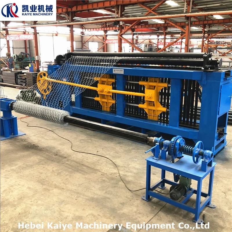 Fully Automatic Heavy Gabion Wire Mesh Making Machine
