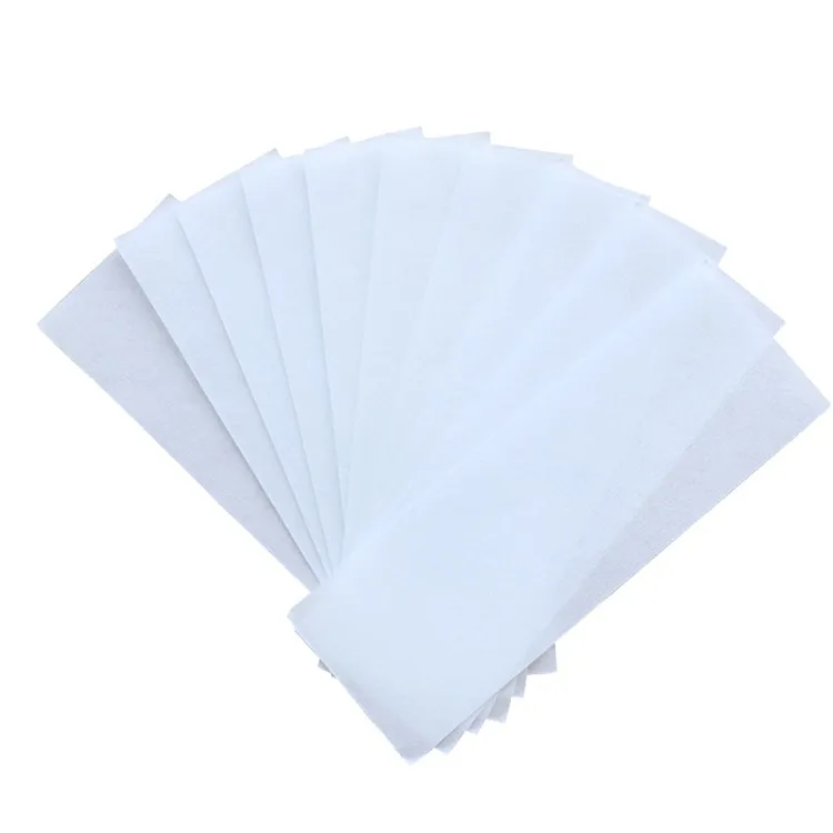 Free sample wholesale  Muslin white/biege wax strips for beauty salon use