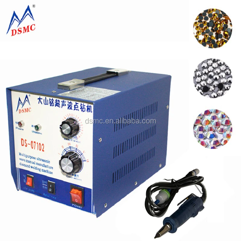 Small ultrasonic welding machine Automatic hot fix rhinestone machine in dubai