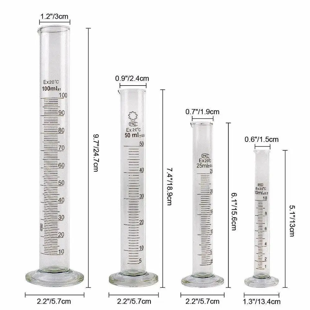 Function of 150ml measuring cylinder plastic