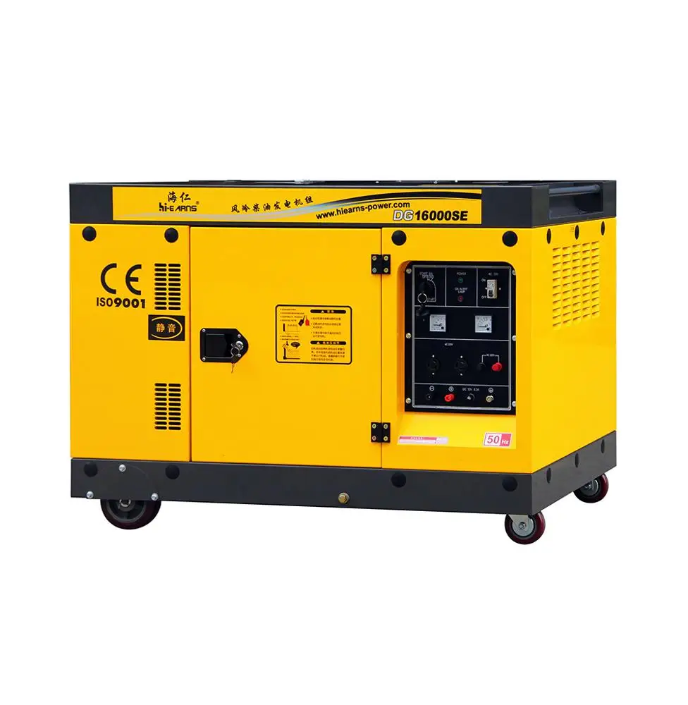 40ft container low price silent three  phase AC diesel generator