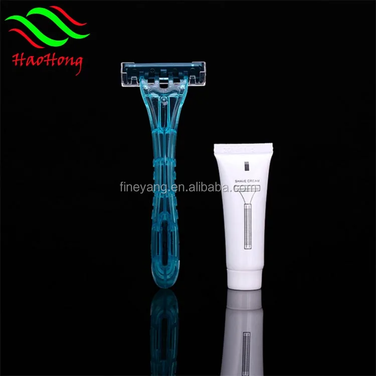 Заводская распродажа безопасная бритва с одним лезвием для гостиничных удобств