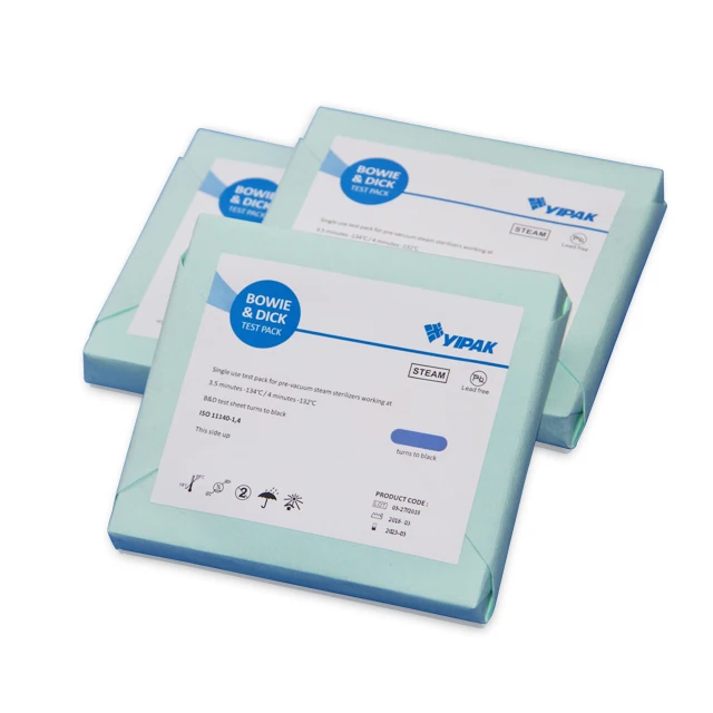 Bowie&Dick Autoclave Test Pack for pre-vacuum steam sterilizers