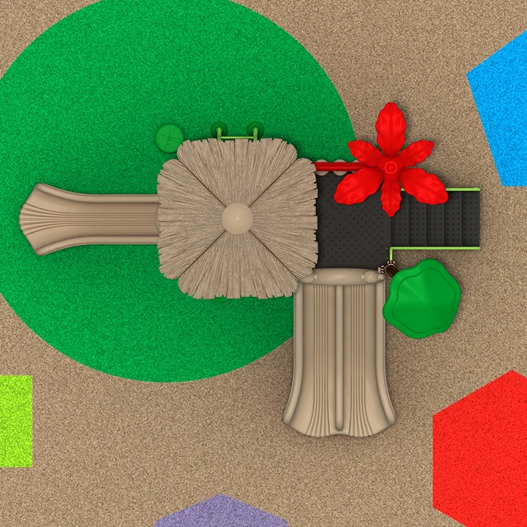 NEW Kids plastic slide, Outdoor playground for Amusement Park