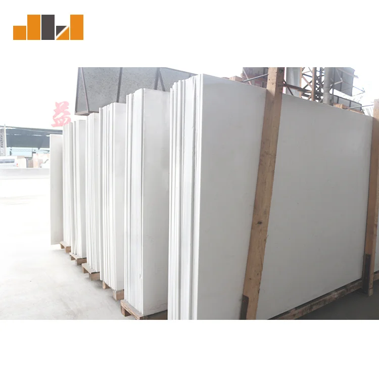 
Newest nano artificial white marble crystallized glass panel 