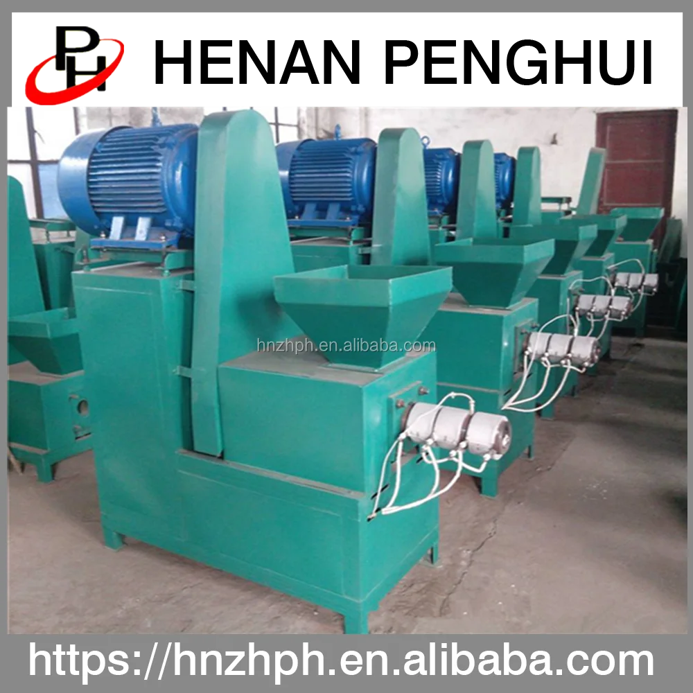 Top Quality Diesel Engine Used Sawdust Coal Dust Briquette Machine
