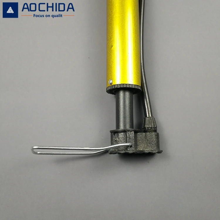 Wholesale mini inch portable tire inflator mixed color steel bicycle pump