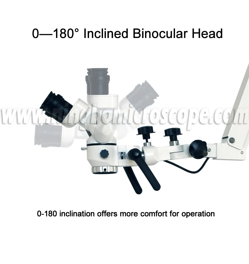 0-180 Degree Inclined Observation Dental Operation Microscope