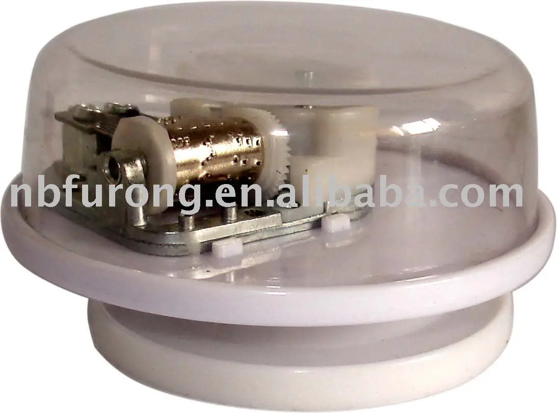 Music Box parts, Round shape music box (XZYYH20), wind up music box