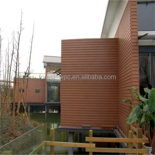 New Technology WPC 3D Embossed Composite Decking Floor