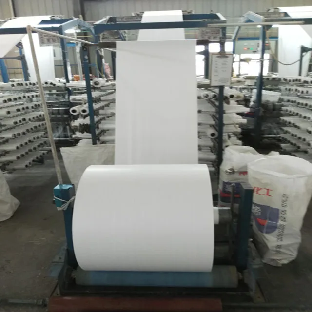 
white pp woven fabric roll 