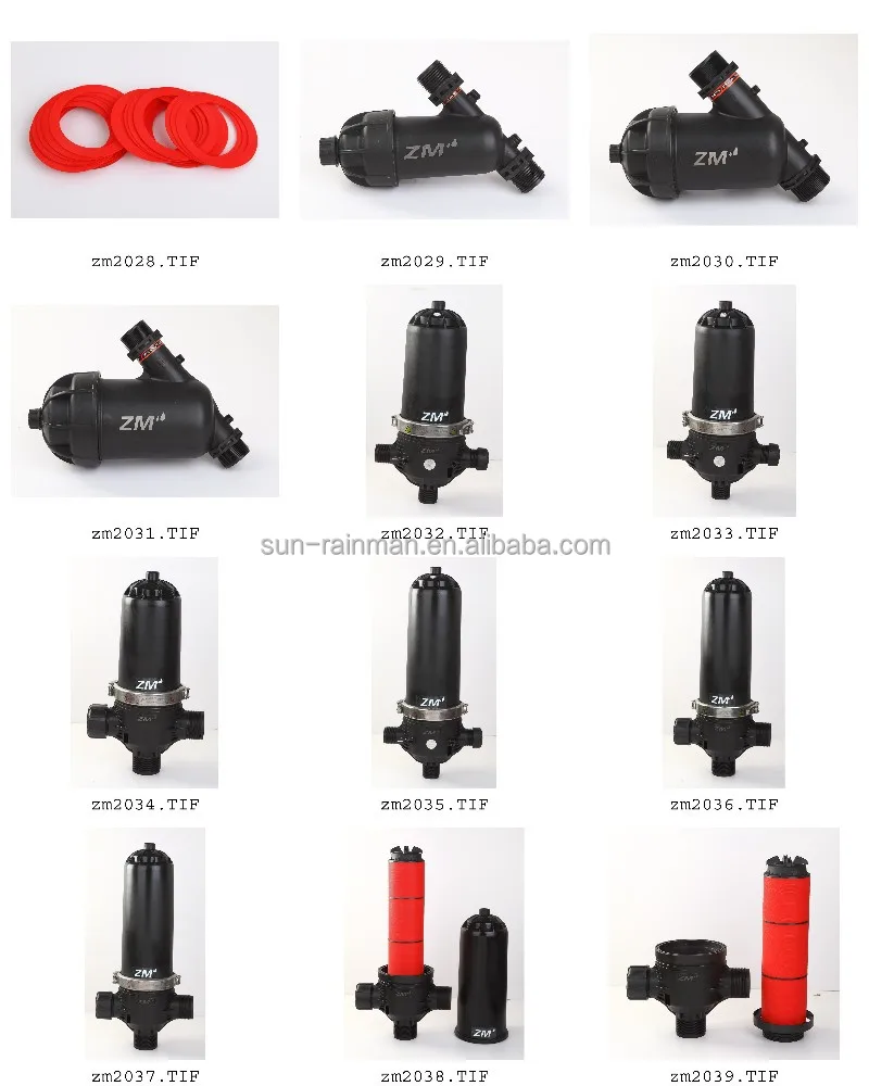 Plastic Y Irrigation Filter