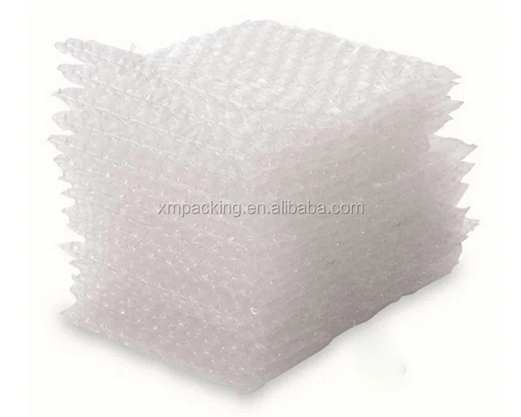 
Dongguan factory Transparent Bubble Air Film with Inflatable Bubble Bag 