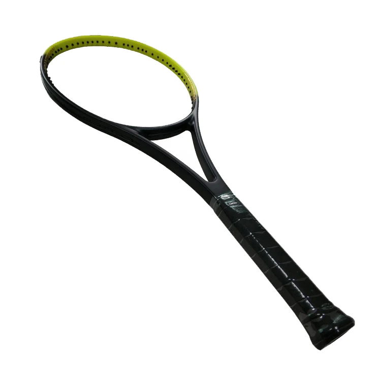 Customized Outdoor lawn and beach soft carbon Fiber 685mm tennis racket