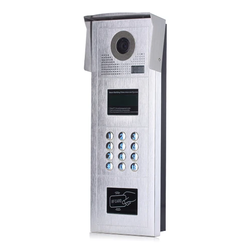 Cat5/Ethernet Cable 12 Apartments Video Door Phone 10inch touch key smart doorbell