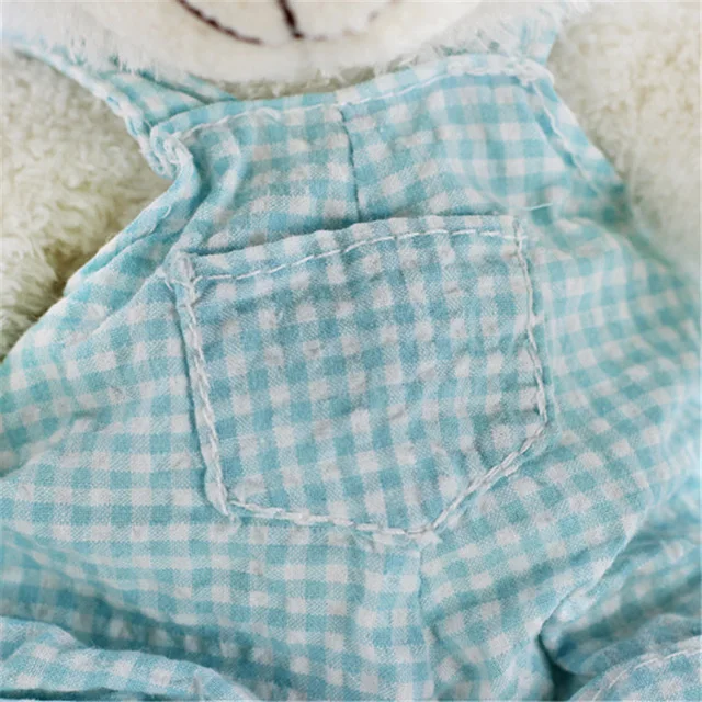 Stuffed Teddy Bear Names Plush Toy White Teddy Bear in Rompers