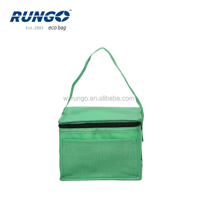 Reusable Outdoor Party Picnic Foods Drink Beer Fruit Insulated Non Woven Aluminium Foil Cooler Bag