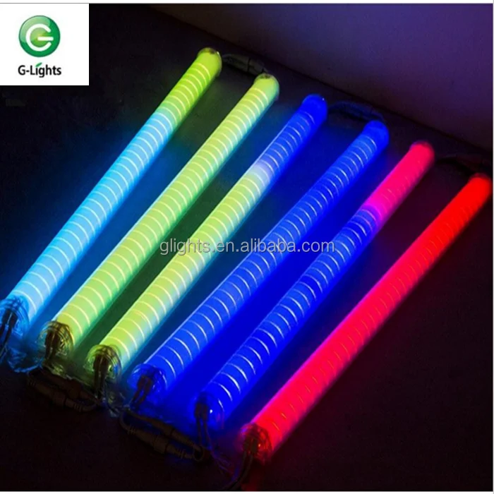 building decoration outdoor led neon tube RGB led digital tube light