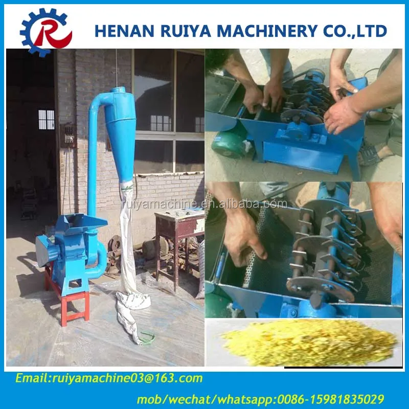 Grain hammer mill , crusher for grain home , corn milling machine 0086-15981835029