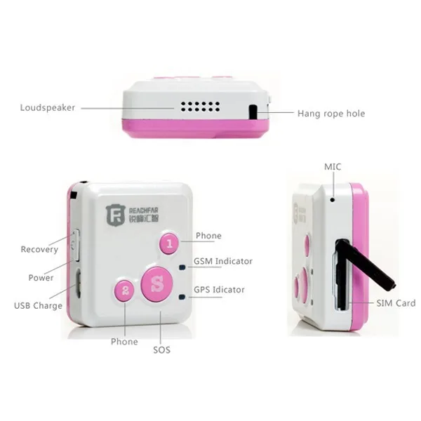 Ребенок gps трекер / наручные часы gps устройства слежения для детей