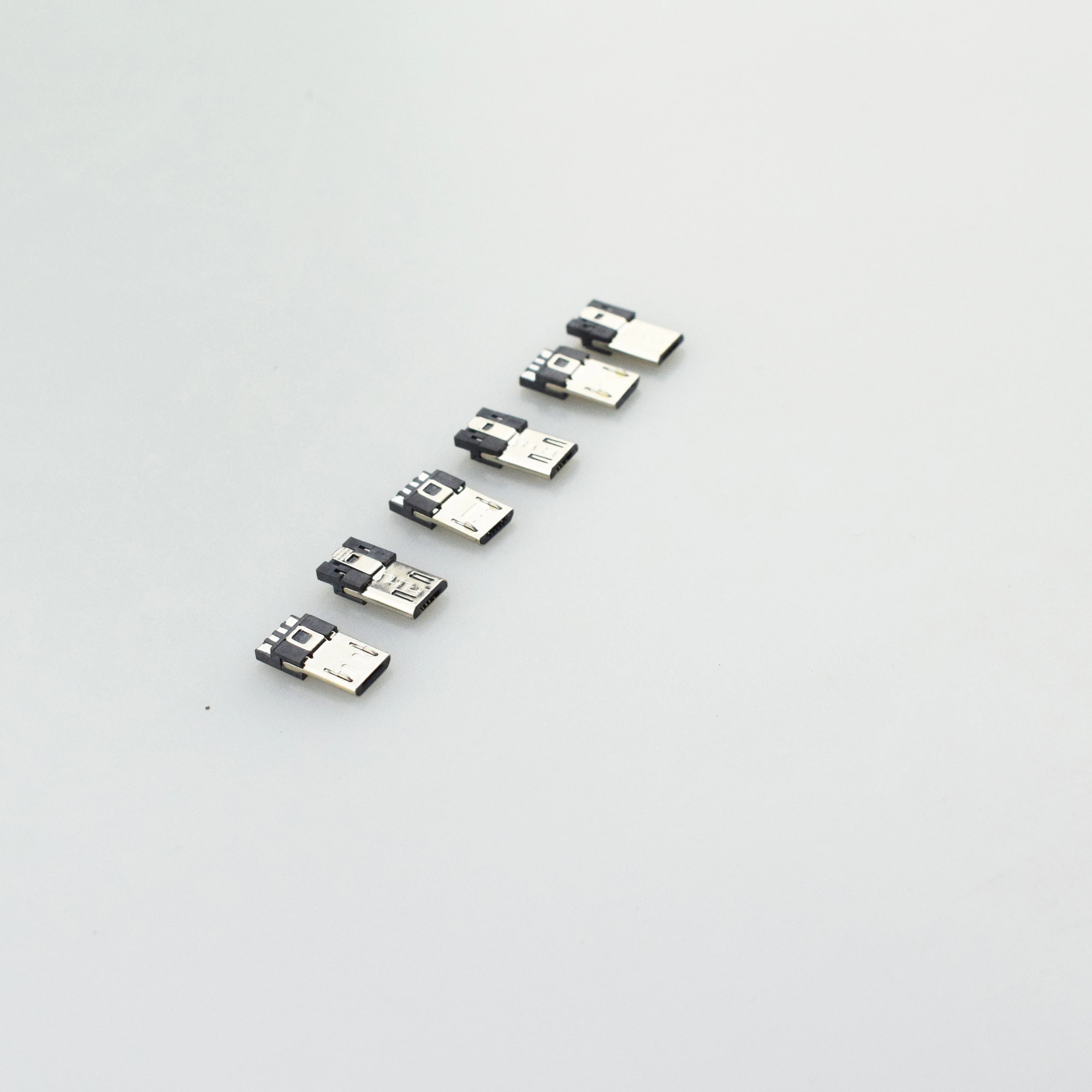 4pin v8 Micro USB штекер разъема для провода припоя