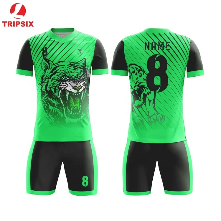 Design Digital Printing Custom Football Jersey New Model Soccer