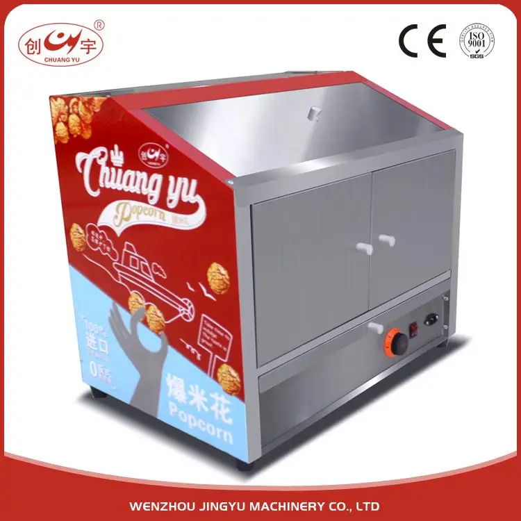 Chuangyu Зарубежных Продуктов Фаст-Фуд Отопление Энергосбережения Витрина Для Печенья