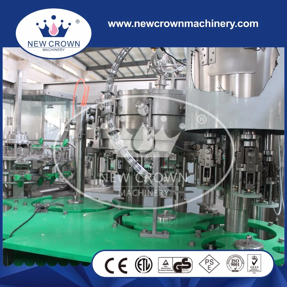 Лучшее качество Автоматический розлив пива машина для стеклянной бутылке алюминиевой крышкой