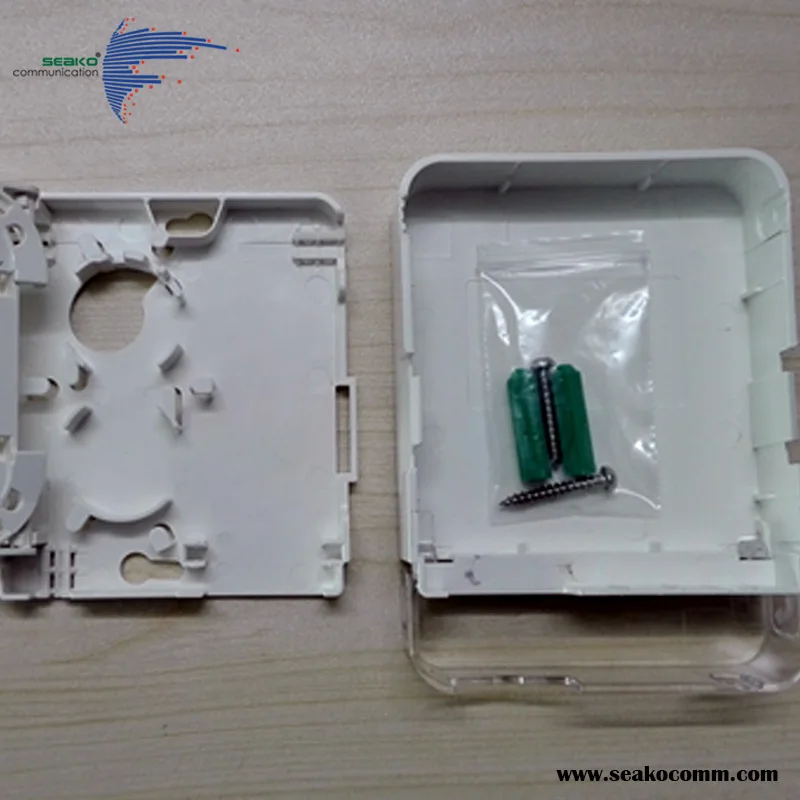 Mini fiber optic terminal box, 2 cores, moderate price
