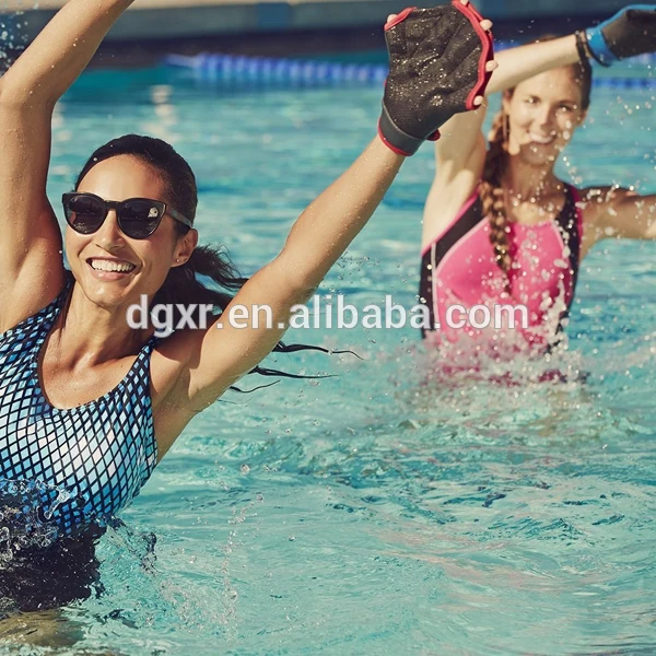 Water Sports Surfing Webbed Swimming AID Paddle Training Fingerless