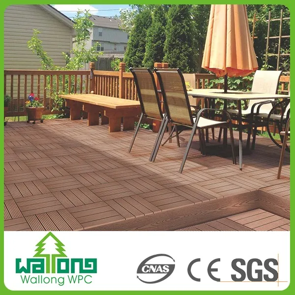 Bathroom floor waterproofing material interlocking deck tiles composite decking board