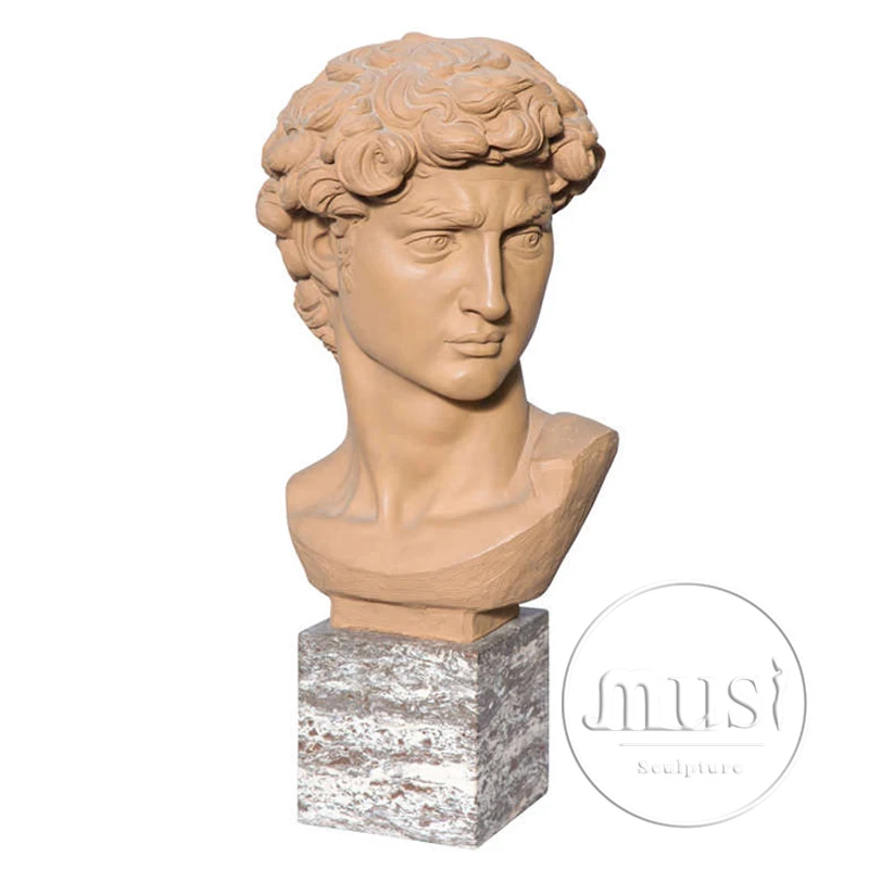 Large Outdoor Sculptures Stone Carving Greek Bust Statue