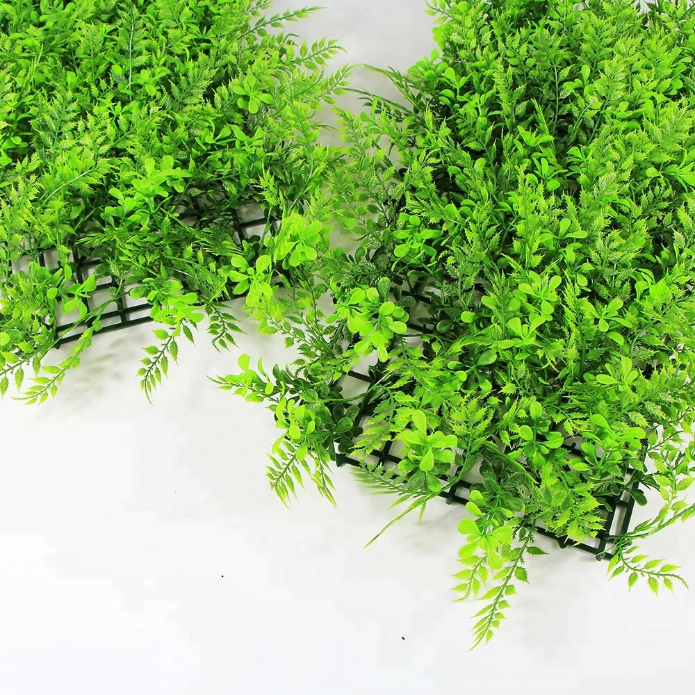 Garden ornaments outdoor fresh PE artificial fence panels for decks