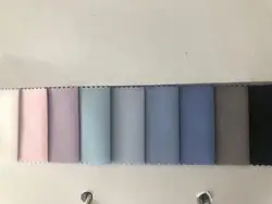 Оптовая продажа рубашек BT 50% бамбуковое волокно 50% полиэстер плотная твиловая рубашка тканая ткань