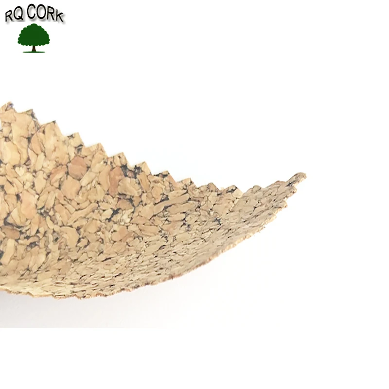 RQ CORK Fashion Cork Leather Fabric for Cork Shoe Soles