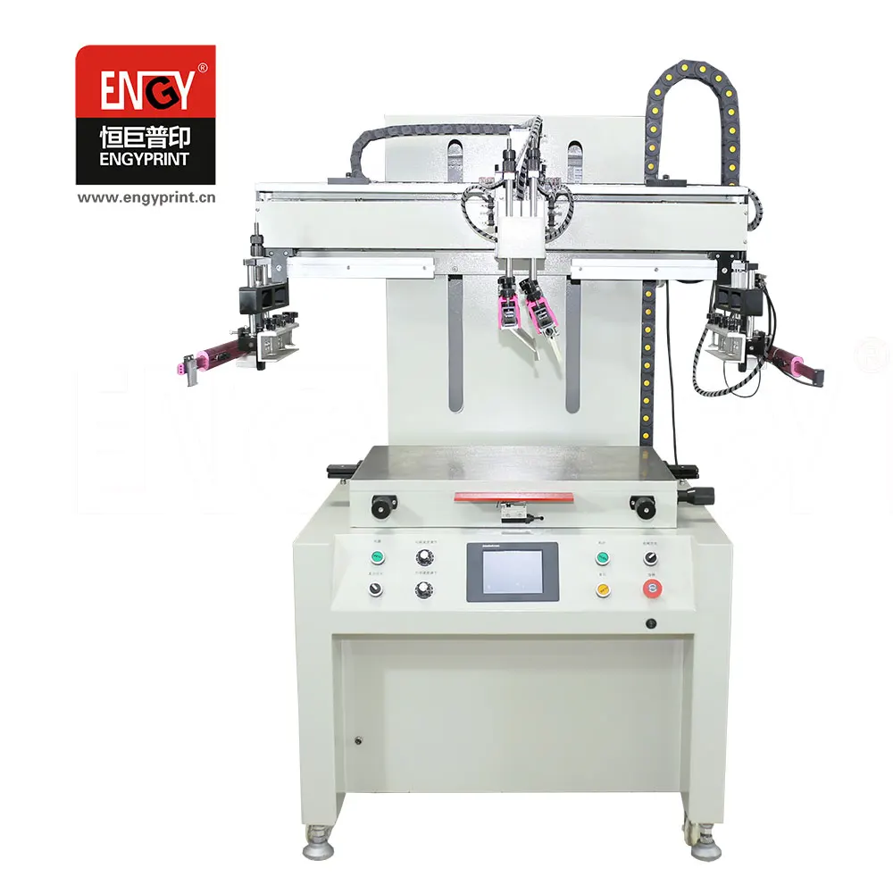 Big Platform Glass Digital Silk Screen Printing Machine