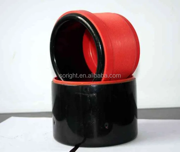 Pure plastic thread protector for tubing casing