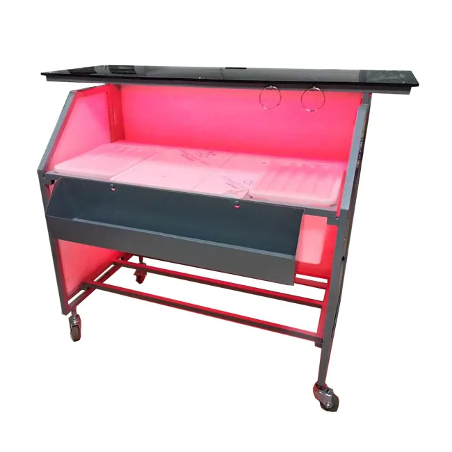 Sgaier Portable DJ Table Stands / Acrylic Led Light DJ Booth Table