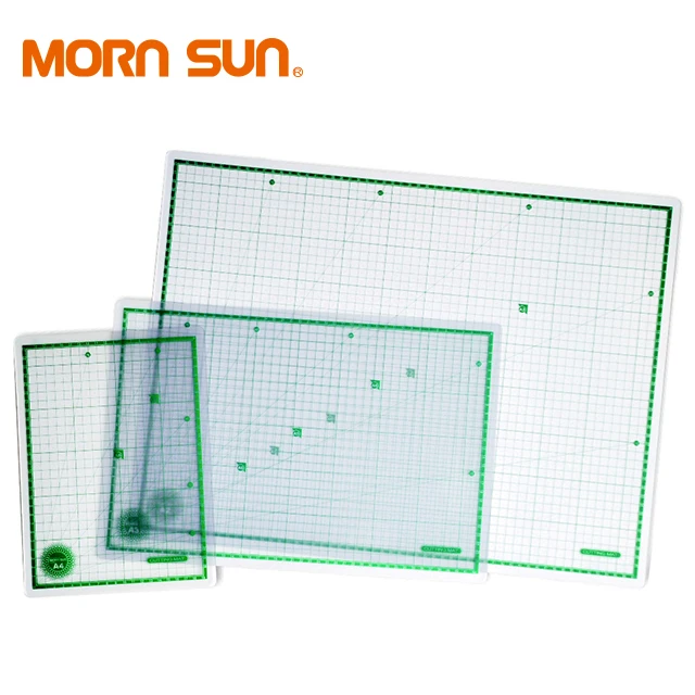 stable supply a1 90X60cm 3 Layers Self Healing Anti Slip PVC Transparent Cutting Mat for light box and drawing board