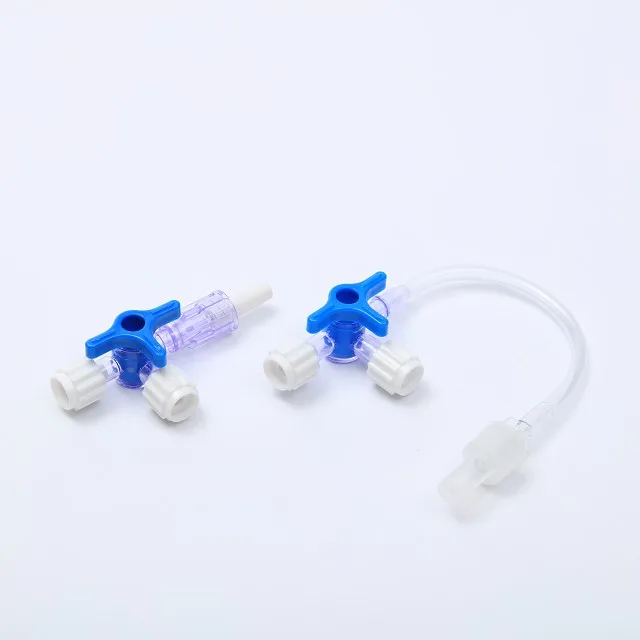 Medical Plastic Luer Lock Disposable 3 Way Stopcock
