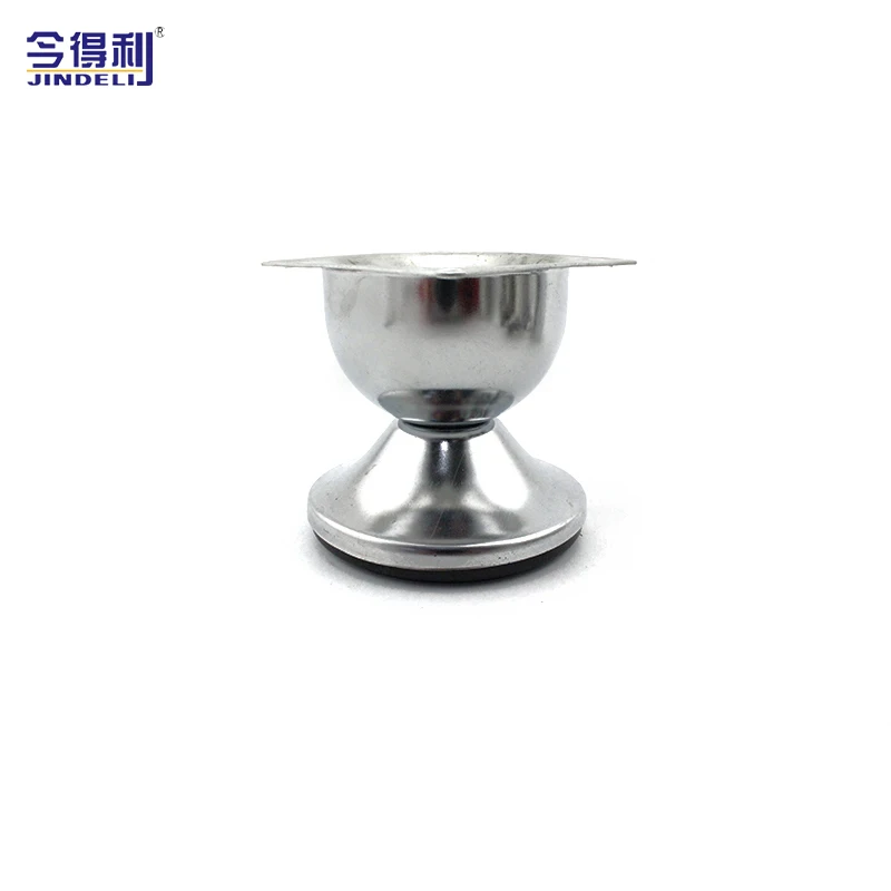 wholesale metal furniture modern style stainless steel chrome sofa feet chair feet sofa leg for sale