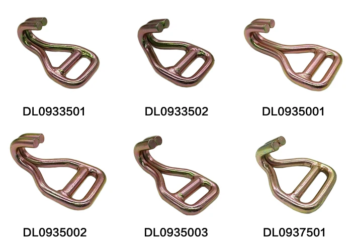 2 Inch Zinc Plated Welded metal Hook