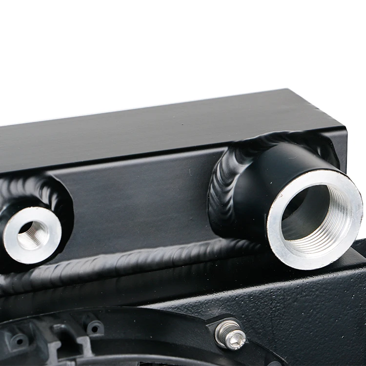 Digger concrete pump energy-saving industrial cooling system mini water to air heat exchanger